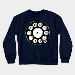 Retro Phone, 1960 Legend, Born in 1960 Crewneck Sweatshirt